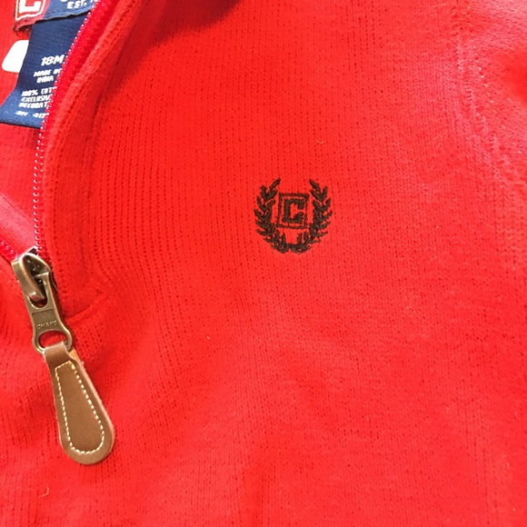 Chaps baby sweater with zip - Picture 4 of 5